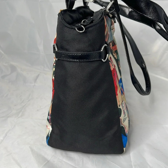 ELLE GOURMET Insulated Lunch Bag 2 Zippered Compartments Large Capacity Glam - Picture 6 of 14